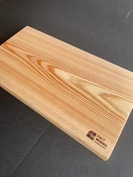 Amazon | FACT WORKS まな板 桧 21cm×40cm×厚3cm 高級国産材 一枚板 檜