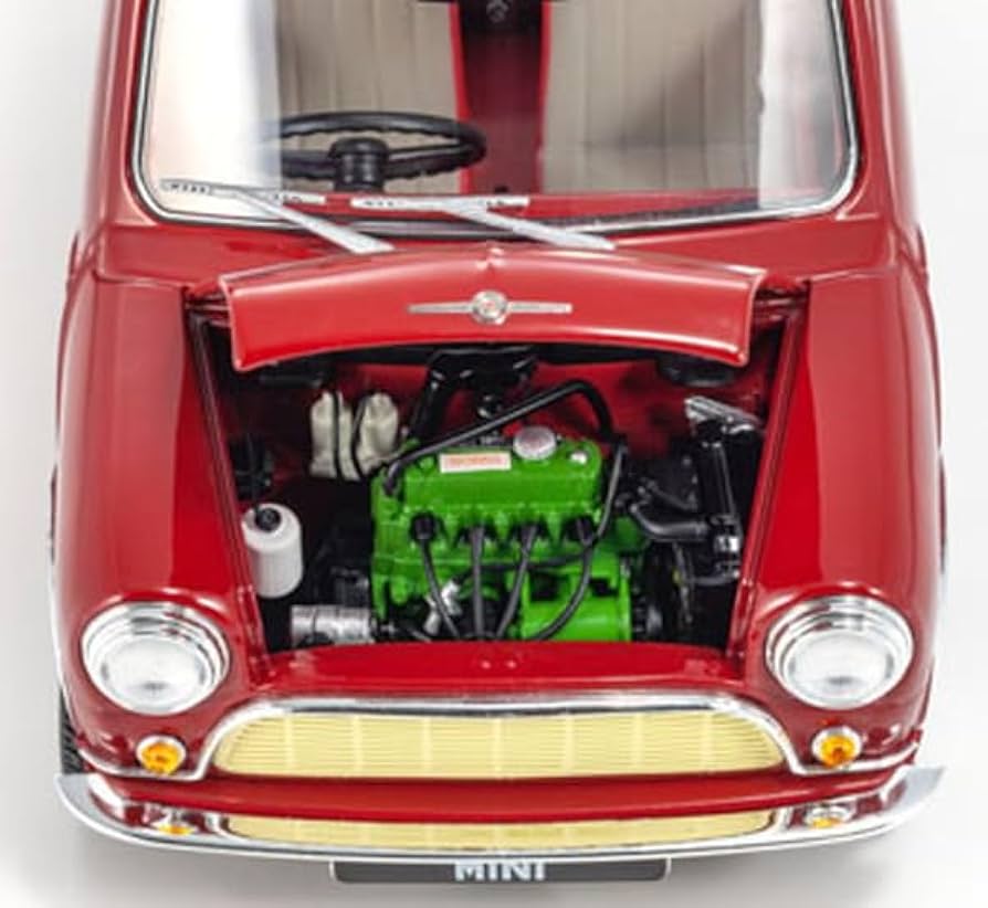 Amazon | 京商オリジナル 1/18 モーリス ミニ Mk.1 1959 チェリー