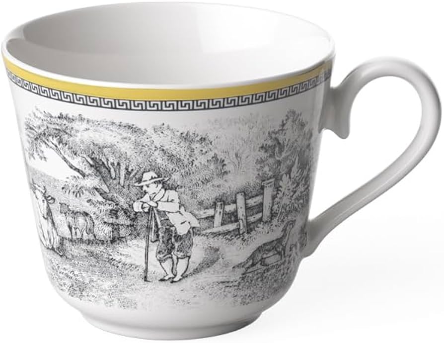Amazon.com | Villeroy & Boch Audun Ferme Breakfast Cup, Premium