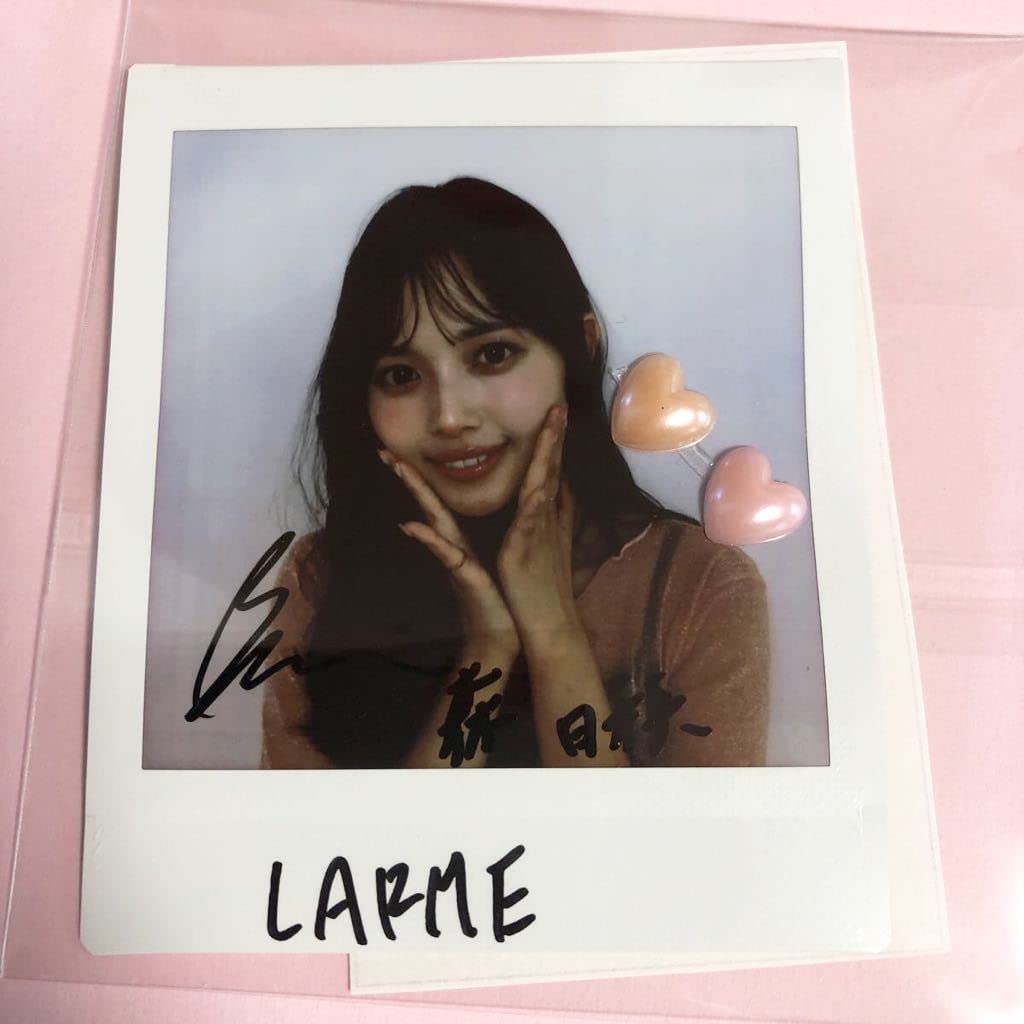 Amazon.co.jp: 最新抽プレ森日菜美 直筆サイン入りチェキ ラルム LARME
