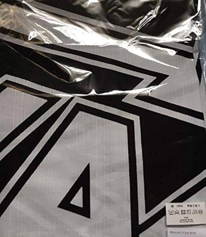 Amazon｜矢沢永吉 E.YAZAWA 暖簾 のれん ロゴ ブラック/ホワイト 日本