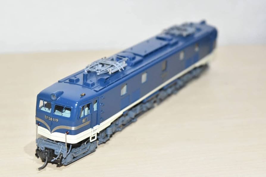 Amazon.co.jp: 天賞堂 EF58 ブルートレイン塗装 カンモーター仕様 高級
