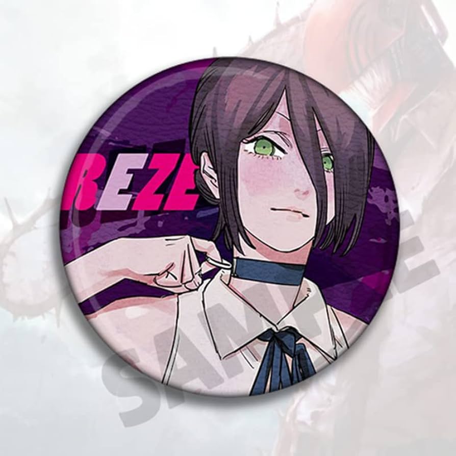 Amazon.co.jp: チェンソーマン 缶バッジ デンジ マキマ パワー 早川