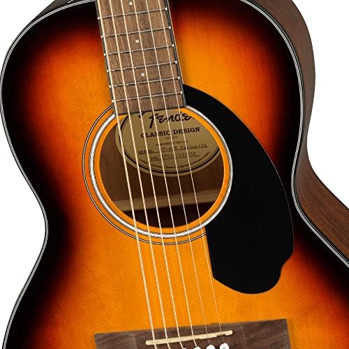 Amazon.com: Fender CP-60S Parlor Acoustic Guitar, with 2-Year