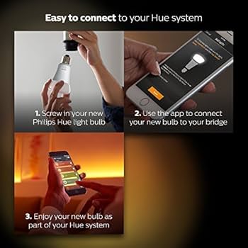 Amazon | Philips Hue White Ambiance 2 - Pack a19 60 W相当調光機能