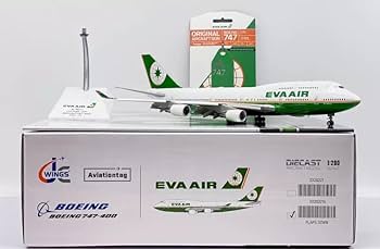 Amazon.com: ACE HOBBY JC Wings for Eva Air for Boeing 747-400 B