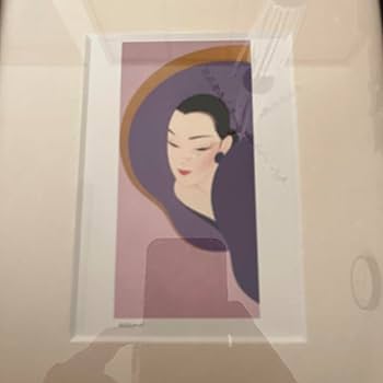 Amazon.co.jp: 鶴田一郎 光のミューズ 資生堂ノエビアアートフレーム