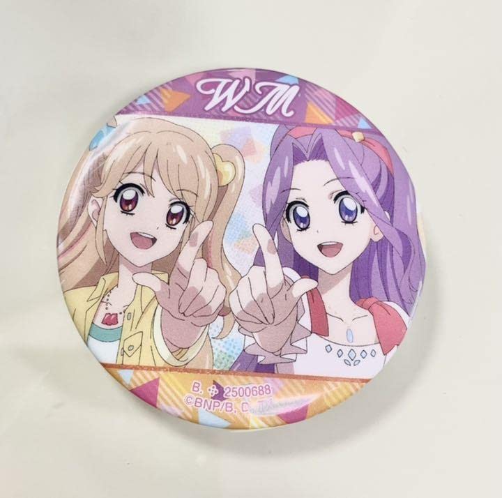 Amazon.co.jp: アイカツ WM 缶バッジ 神崎美月 夏樹みくる : おもちゃ