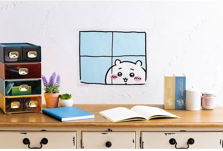 Amazon.co.jp: ちいかわ ウォールステッカー 4種セット : DIY・工具