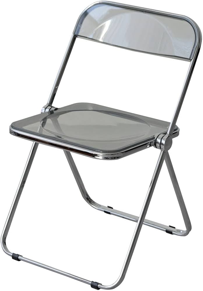 Amazon｜3244(ミツヨシ) プリアチェア リプロダクト クリア 折り畳み
