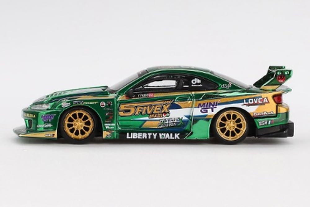 Amazon.com: MINI GT Nissan Silvia S15 LB-Super Silhouette LBWK