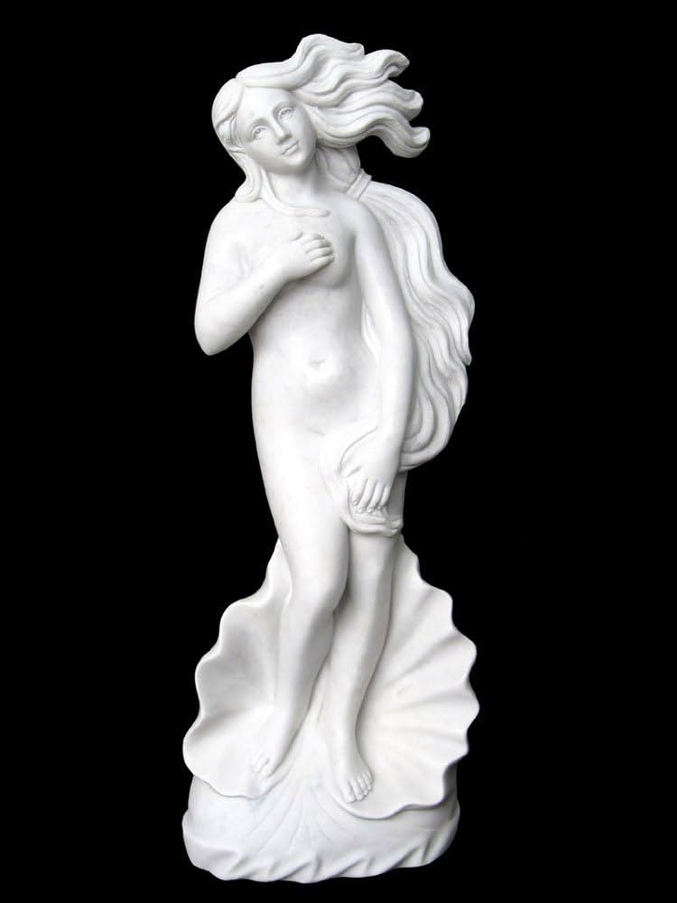 Amazon.co.jp: 大理石彫刻 ヴィーナスの誕生 (60) 高さ60cm 女性像