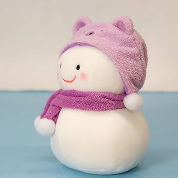 Amazon | シナダ ぬいぐるみ 雪ダルマちゃん（SnowMan） へんしん くま
