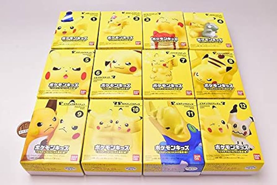 Amazon.co.jp: ポケモンキッズ ピカチュウピカピカ大集合！編 [全12種