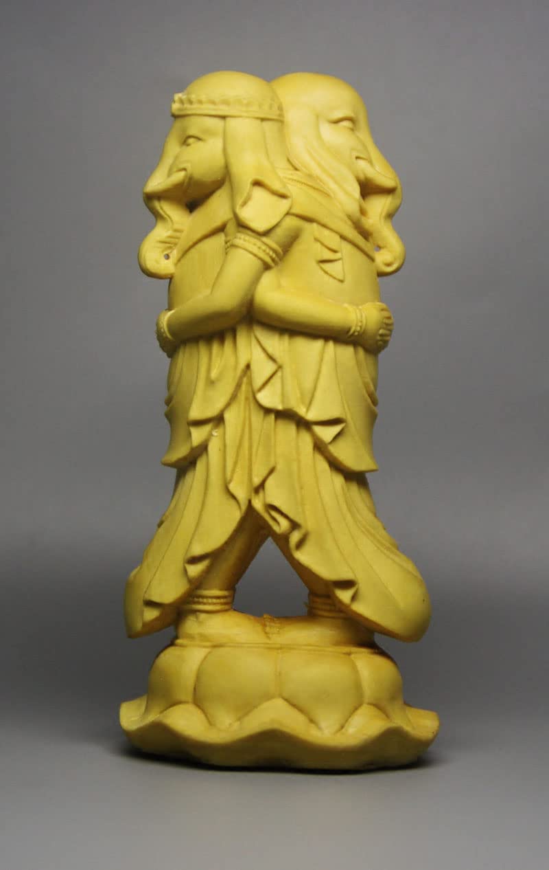 Amazon｜【諸天神】歓喜天（聖天）双身立像（総高約10cm、幅4.8cm