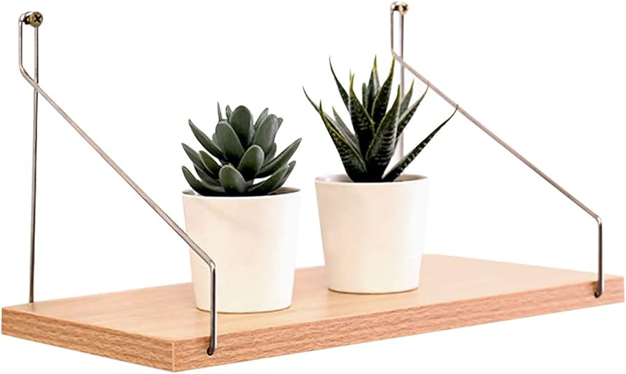 Amazon｜WXVOVXW ウォールシェルフ 壁を傷つけない オープンシェルフ