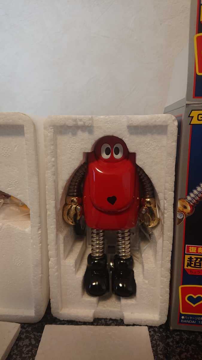 Amazon.co.jp: 超合金 ロボコン 2点セット ロボット 赤 レッド : おもちゃ