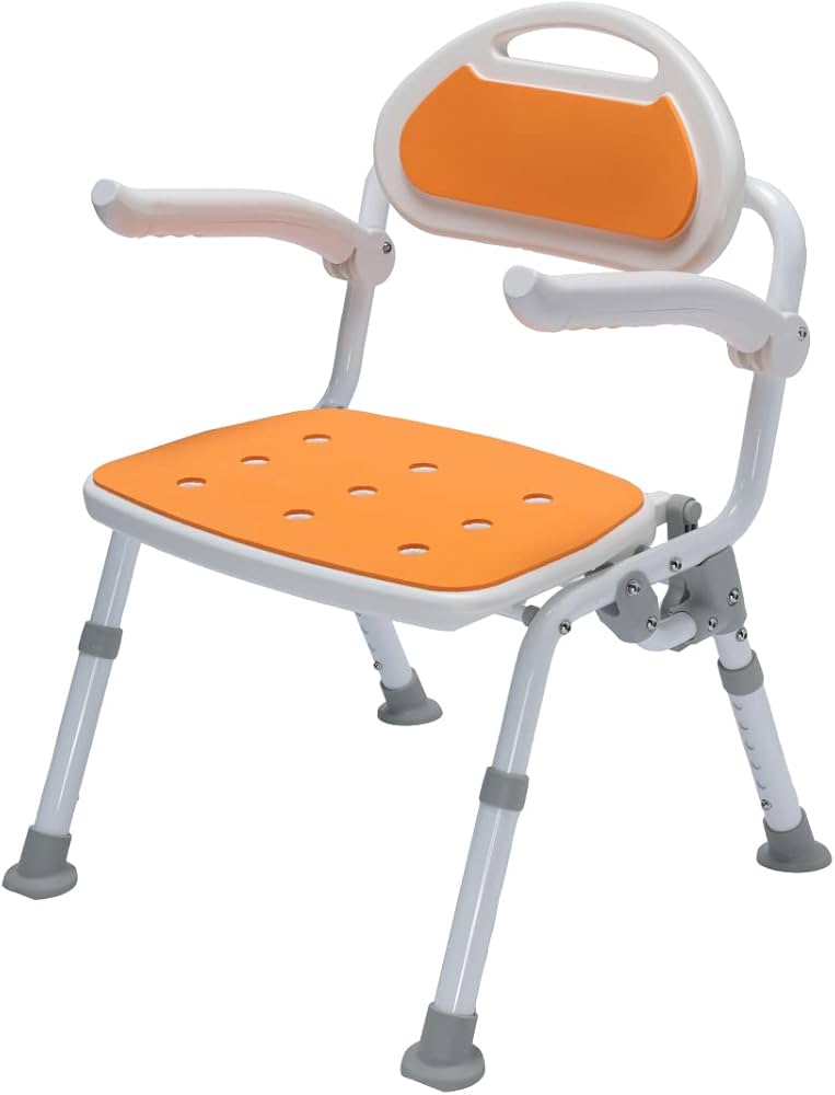 Amazon.co.jp: 楽々健 シャワーチェア 「楽浴 デラックス」 福祉用具