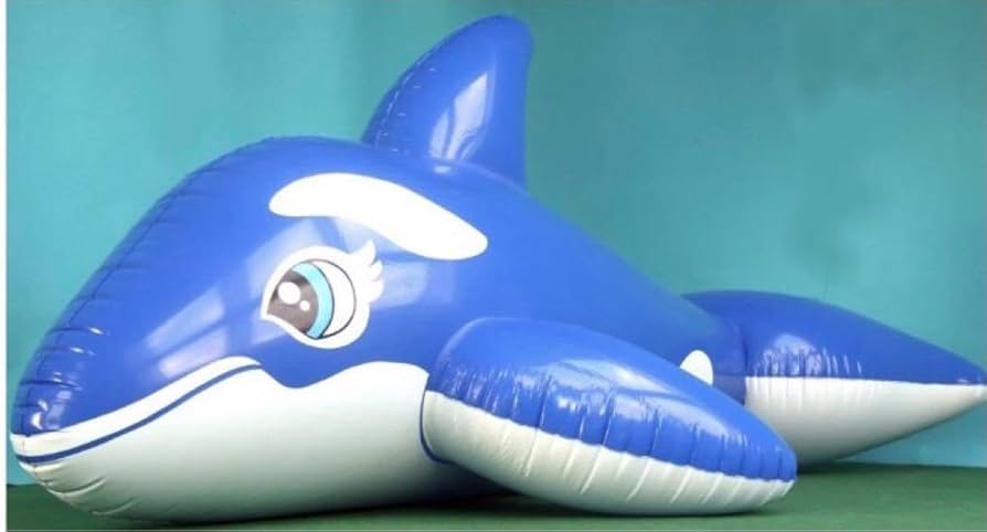 Amazon.co.jp: シャチ ブルー ツヤあり フロート 空気ビニール風船