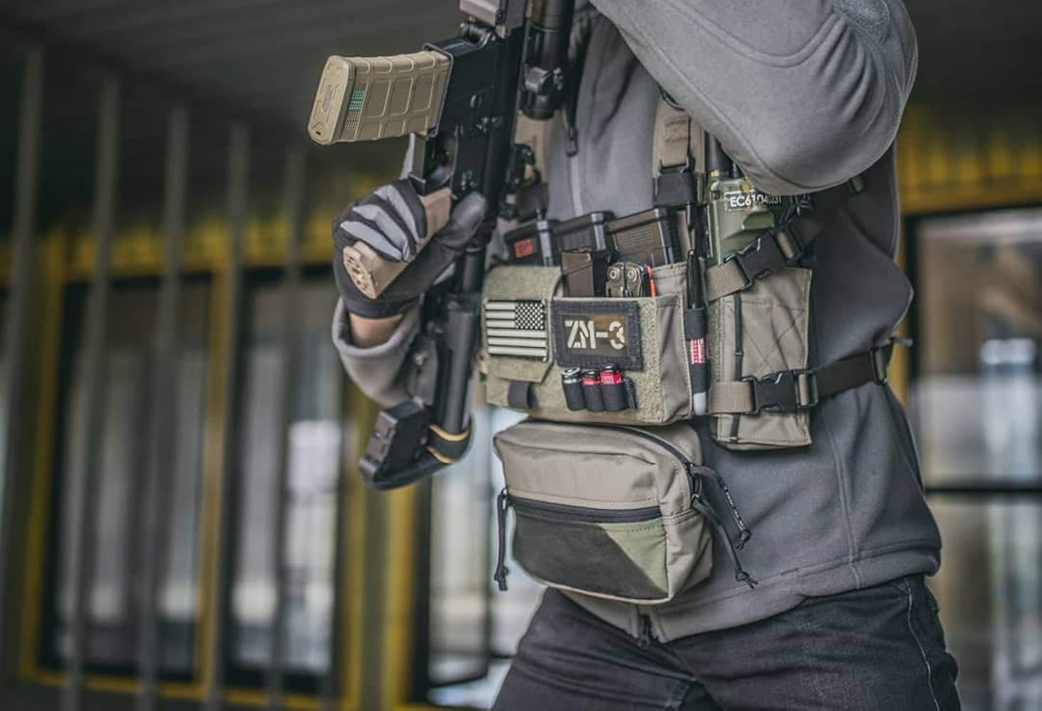 Amazon.co.jp: TWINFALCONS製 マイクロチェストリグ MFC2.0S