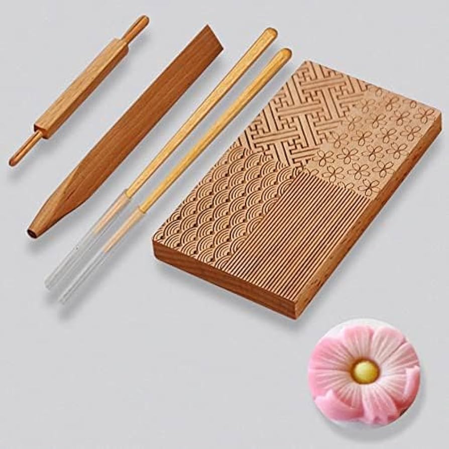 Amazon｜和菓子の道具 製菓 生菓子 手作り 針 箸 木製 練りきり型