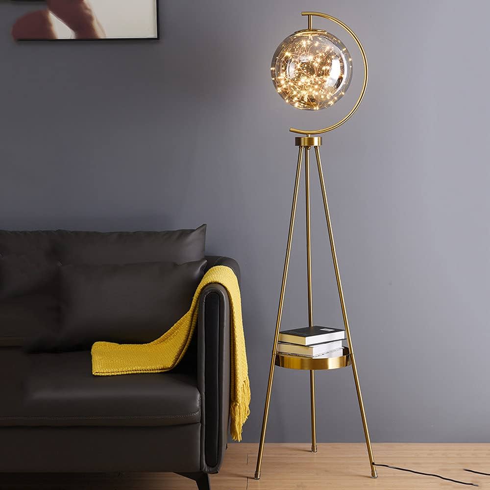 Amazon.co.jp: 工業用ヴィンテージフロアランプ、エレガントな