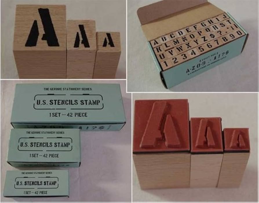 Amazon.co.jp: ステンシル スタンプ 【1.0インチ】 世田谷ベース