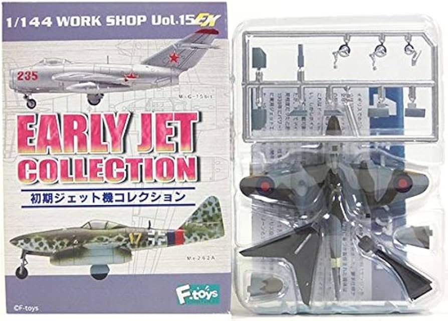 Amazon | 【4】 エフトイズ 1/144 初期ジェット機コレクション