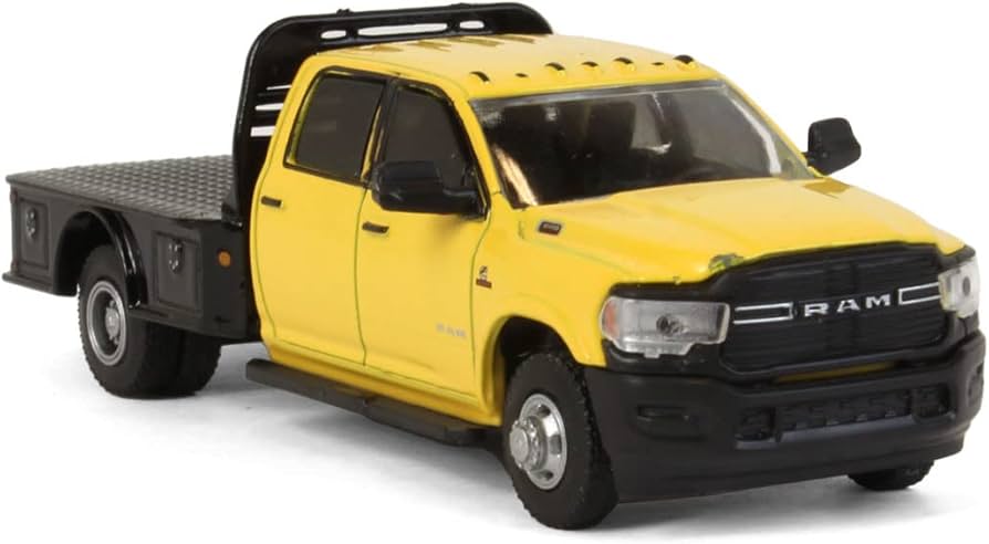 Amazon.com: Greenlight 1/64 Construction Yellow 2020 Ram 3500