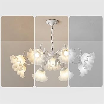 Amazon.co.jp : スズランシャンデリア フラワーシャンデリア E 27