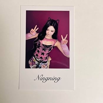 Amazon.co.jp: aespa ニンニン チェキ トレカ 二枚セット : おもちゃ