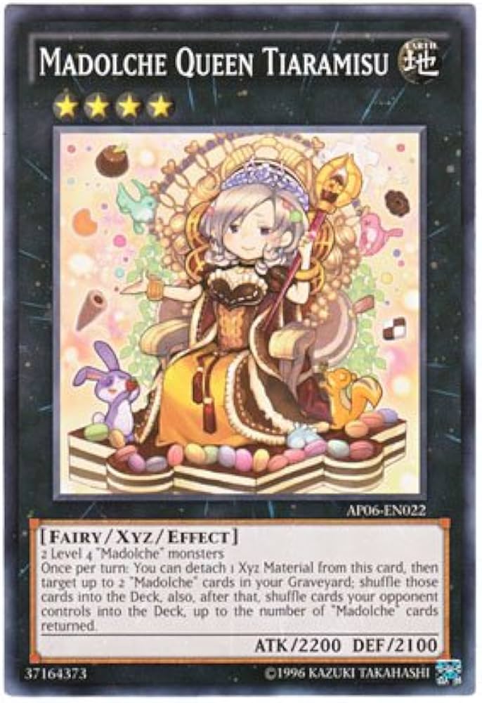 Amazon.co.jp: 遊戯王 英語版 AP06-EN022 Madolche Queen Tiaramisu