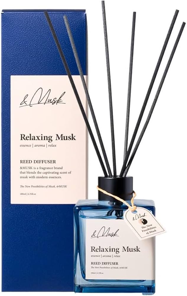 Amazon.co.jp: &MUSK リードディフューザー 180ml アロマ ルーム
