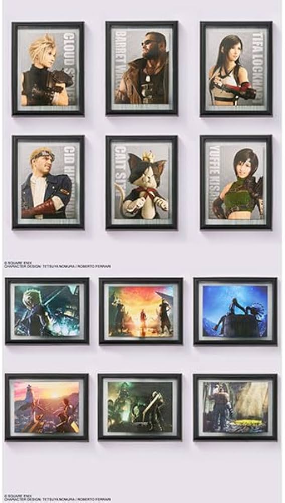 Amazon.co.jp: ファイナルファンタジーVIIリバース フレームマグネット