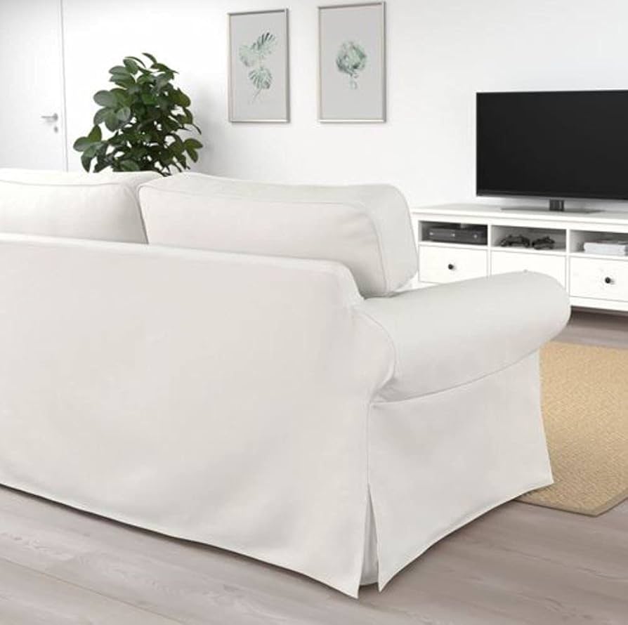 Amazon｜IKEA EKTORPソファーカバー、Blekingeホワイト(カバーのみ