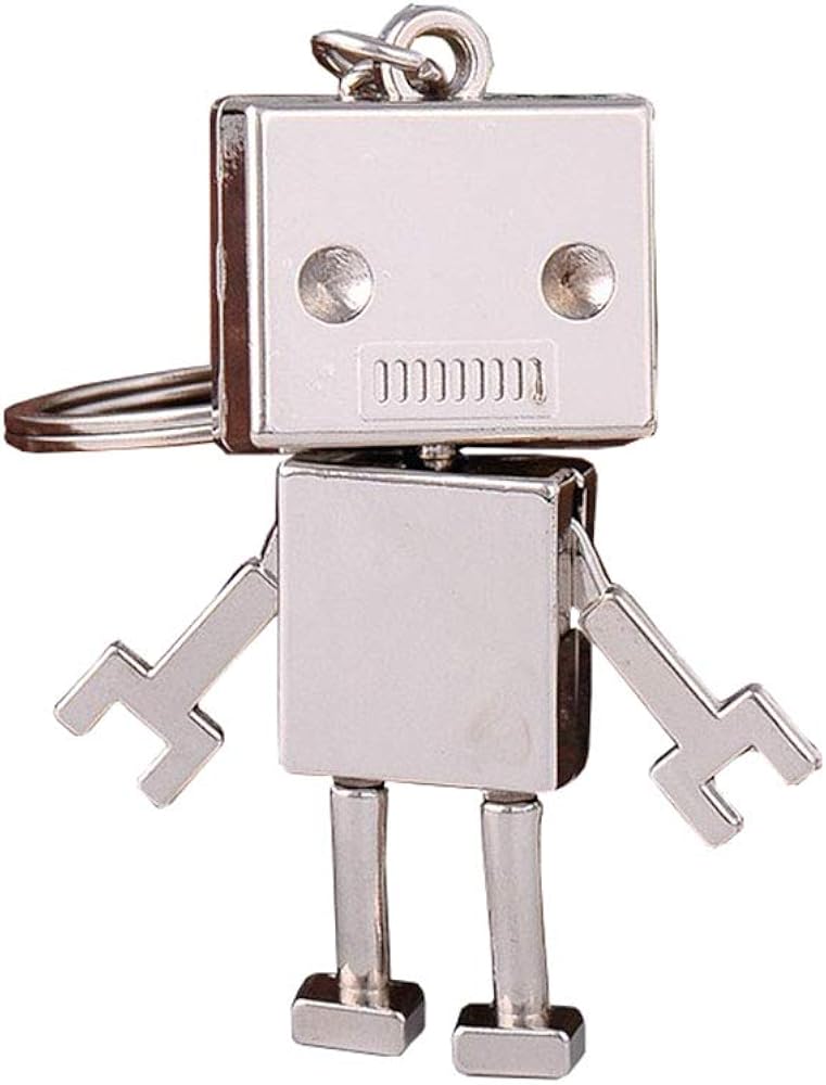 Amazon.co.jp: 2個セット かわいい ロボット キーホルダー 2個