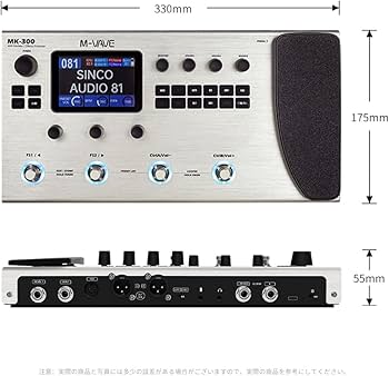 Amazon.co.jp: 【M-VAVE MK-300 マルチエフェクター 国内正規品】日本