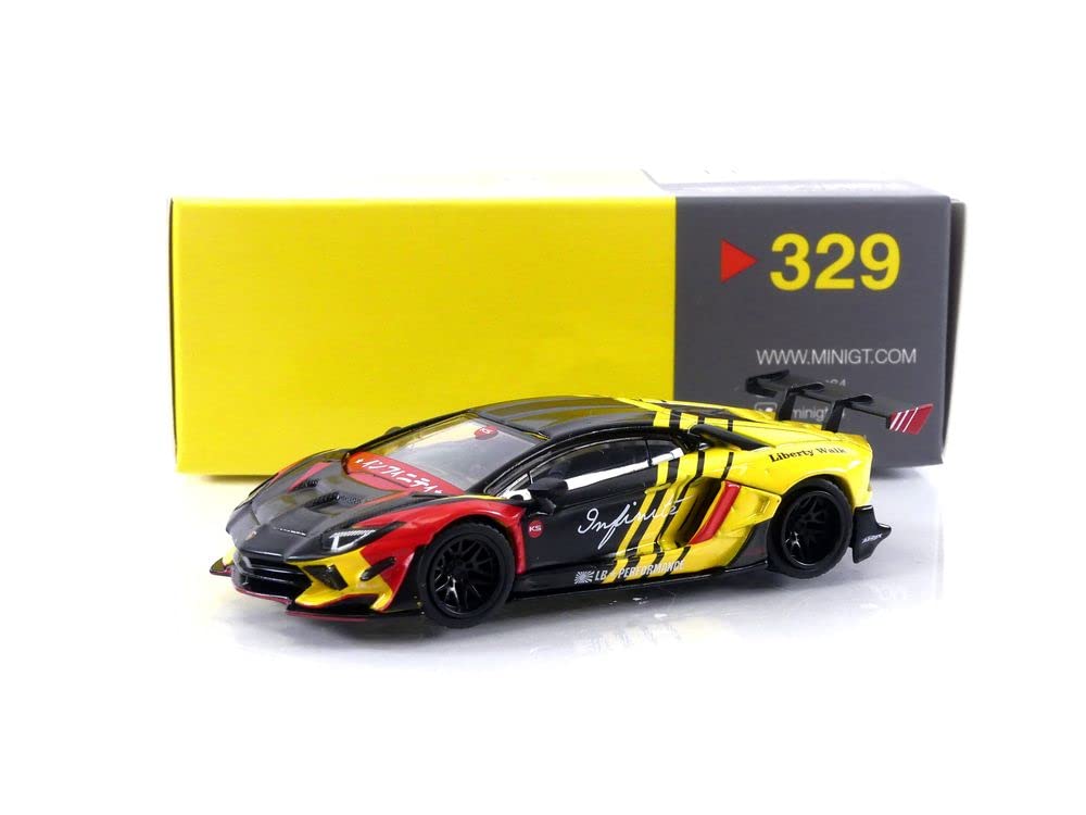 Mini GT MGT00329-R Lamborghini Aventador Limited Edition Infinite