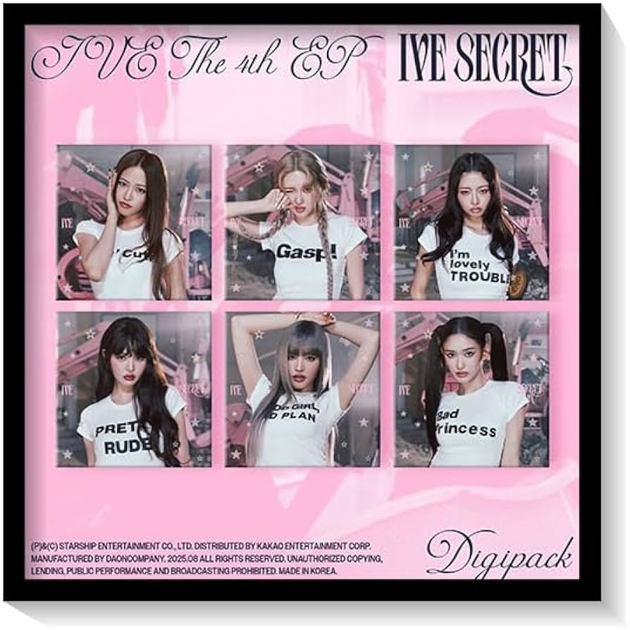 Amazon.co.jp: IVE (アイブ) - 4th EP [ IVE SECRET ] (Digipack Ver