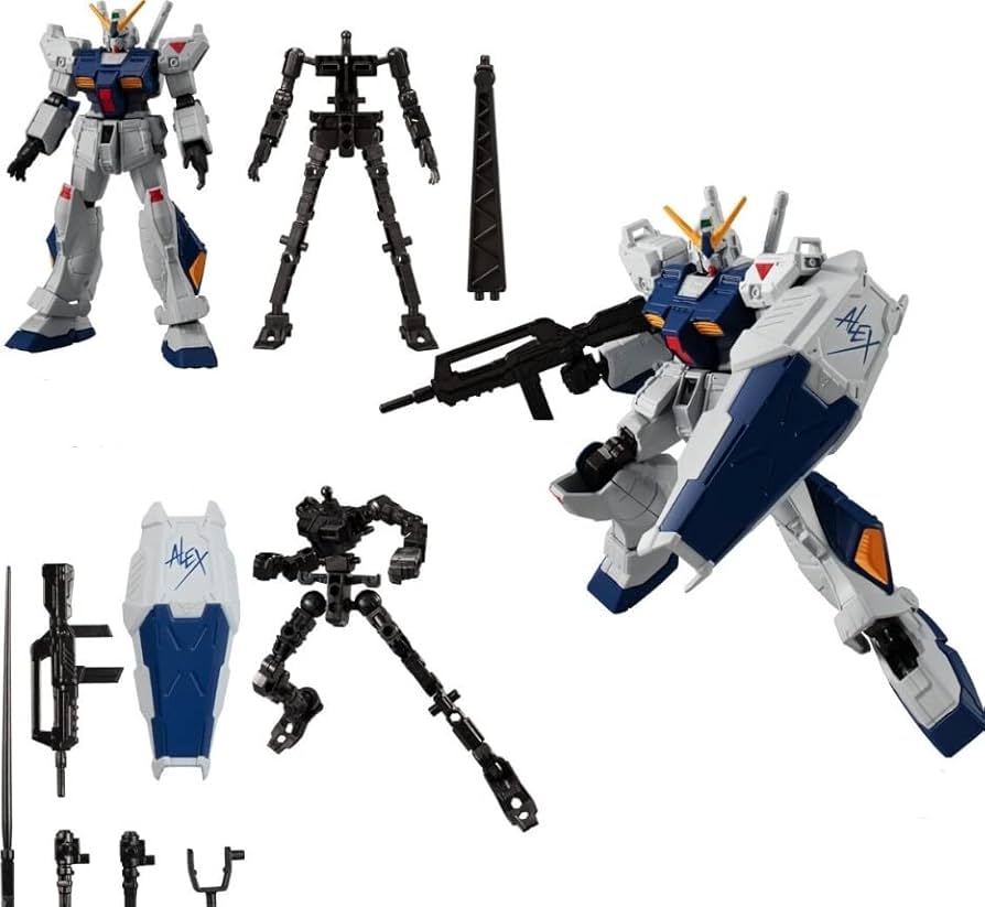 Amazon | バンダイキャンディ 機動戦士ガンダム GフレームFA 01【5