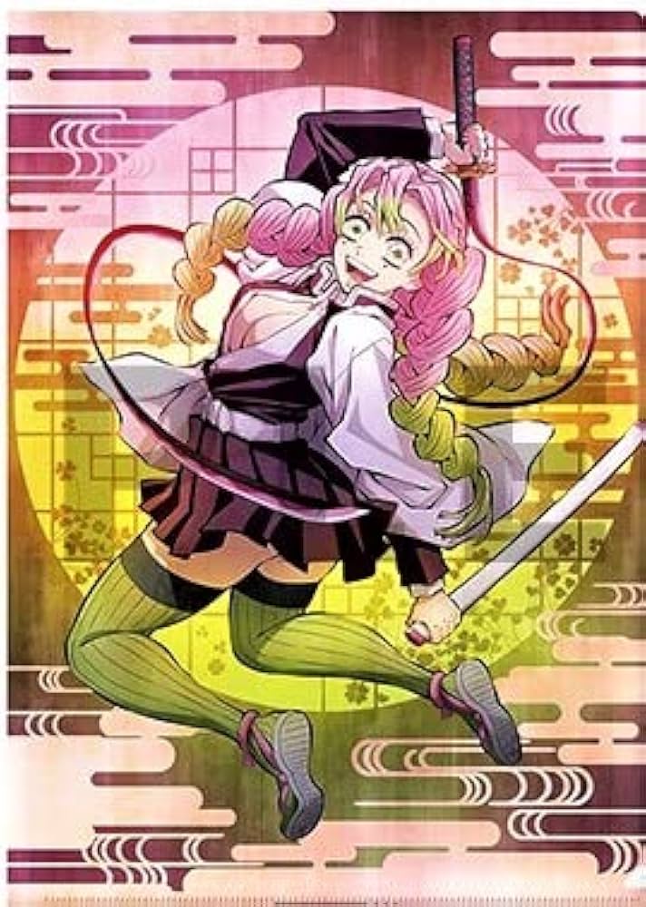 Amazon.co.jp: 甘露寺蜜璃 下敷き 刀鍛冶の里編 鬼滅 公式 グッズ