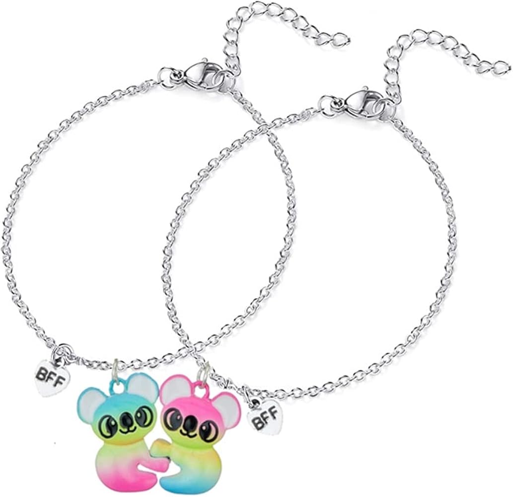 Amazon.com: Frienship Bracelet for 2 Best Friend Bracelets Koala