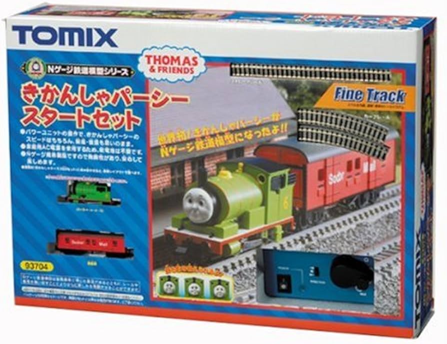 Amazon | Nゲージきかんしゃパーシースタートセット | 鉄道模型 通販