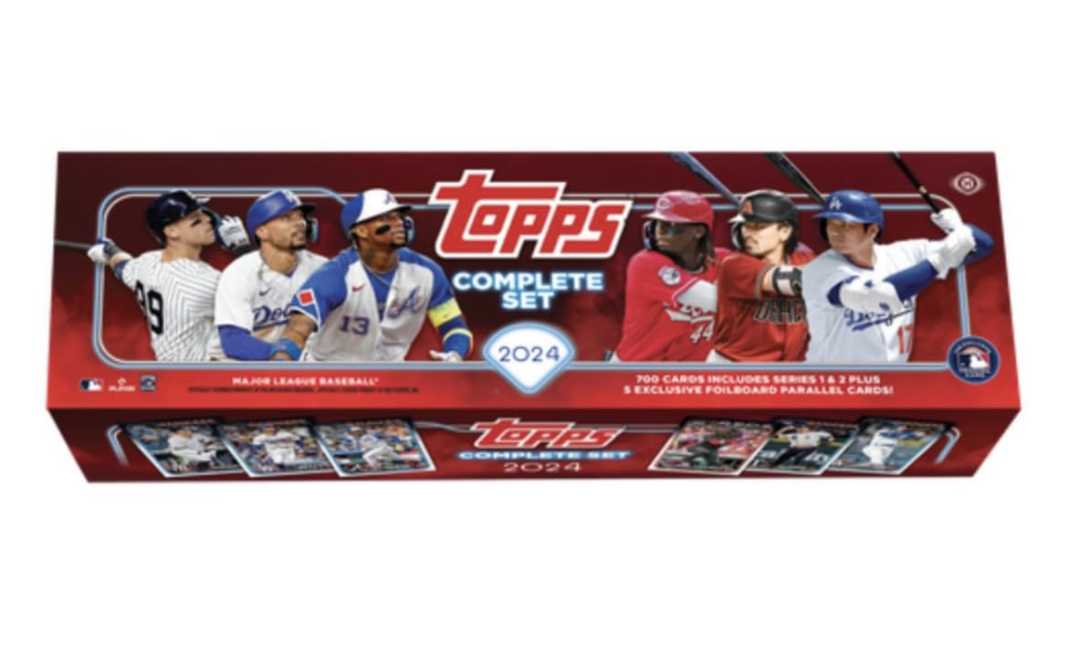 Amazon.com: 2024 Topps Baseball Sealed Hobby Factory Set (700