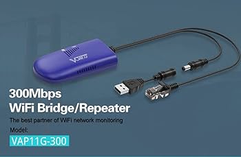 Amazon.co.jp: VONETS WiFi ブリッジ 2.4GHz 無線イーサネットブリッジ