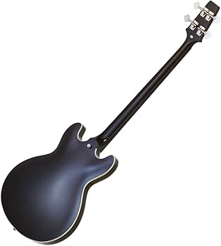 Amazon.co.jp: AriaProII セミアコベース シースルーブラック TAB