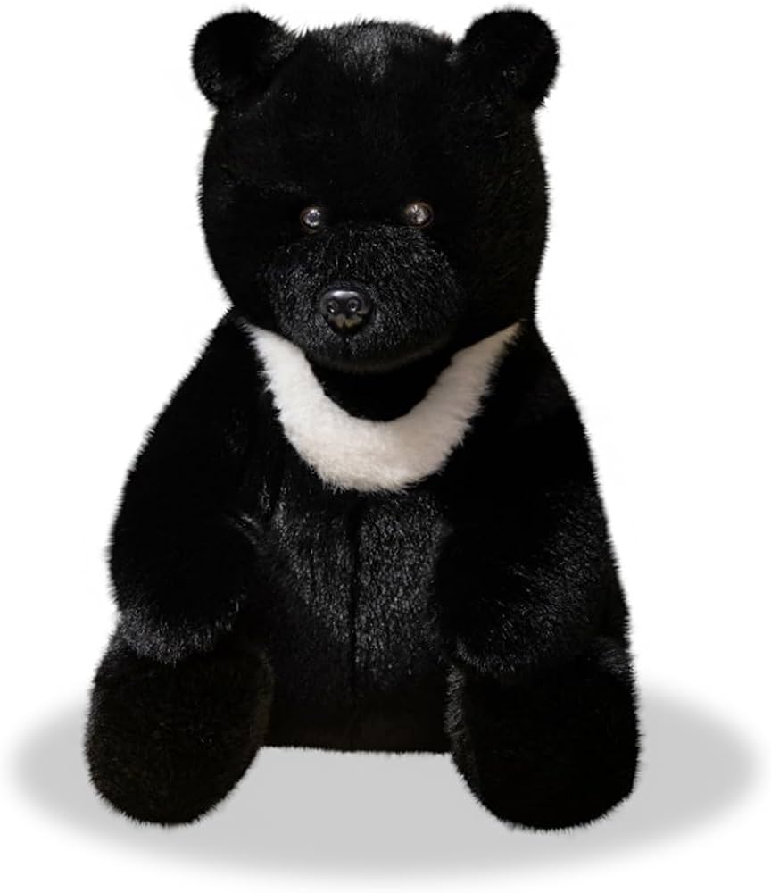 Amazon.co.jp: yousyu 大きいぬいぐるみツキノワグマ リアル熊ヒグマ