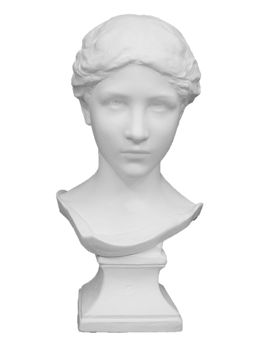 Amazon.co.jp: 石膏像 K－181 フレンチ胸像 H．49cm : ホーム