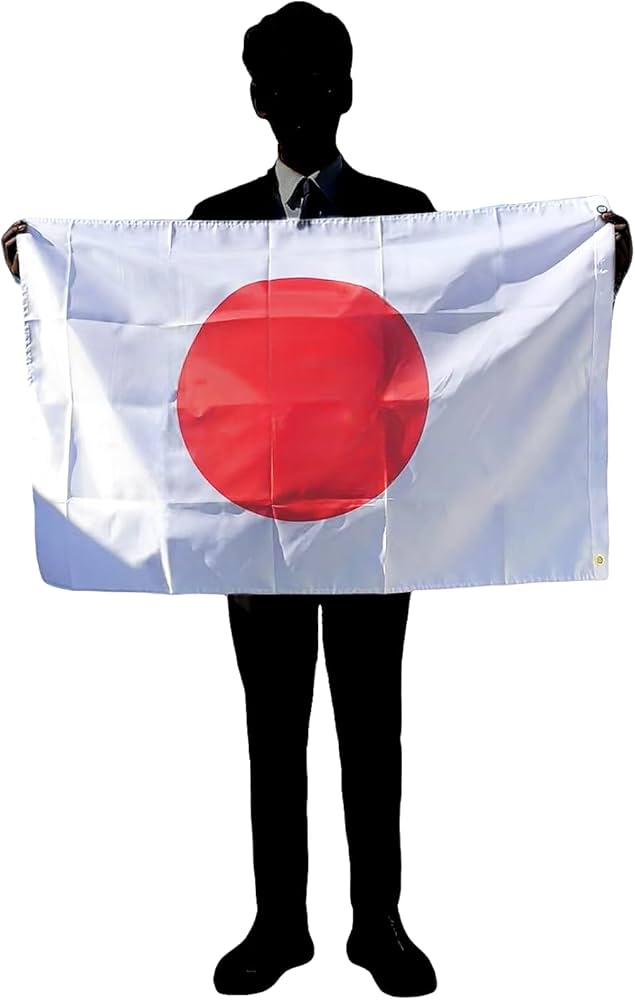 Amazon.co.jp: Lucky Friends 日本国旗 国旗掲揚 日の丸 スポーツ応援