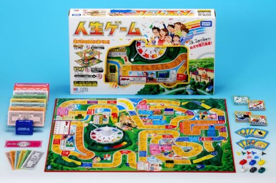 Amazon.co.jp: The Game of Life (Jinsei Game) : Toys & Games